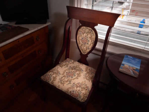 image: antique chair