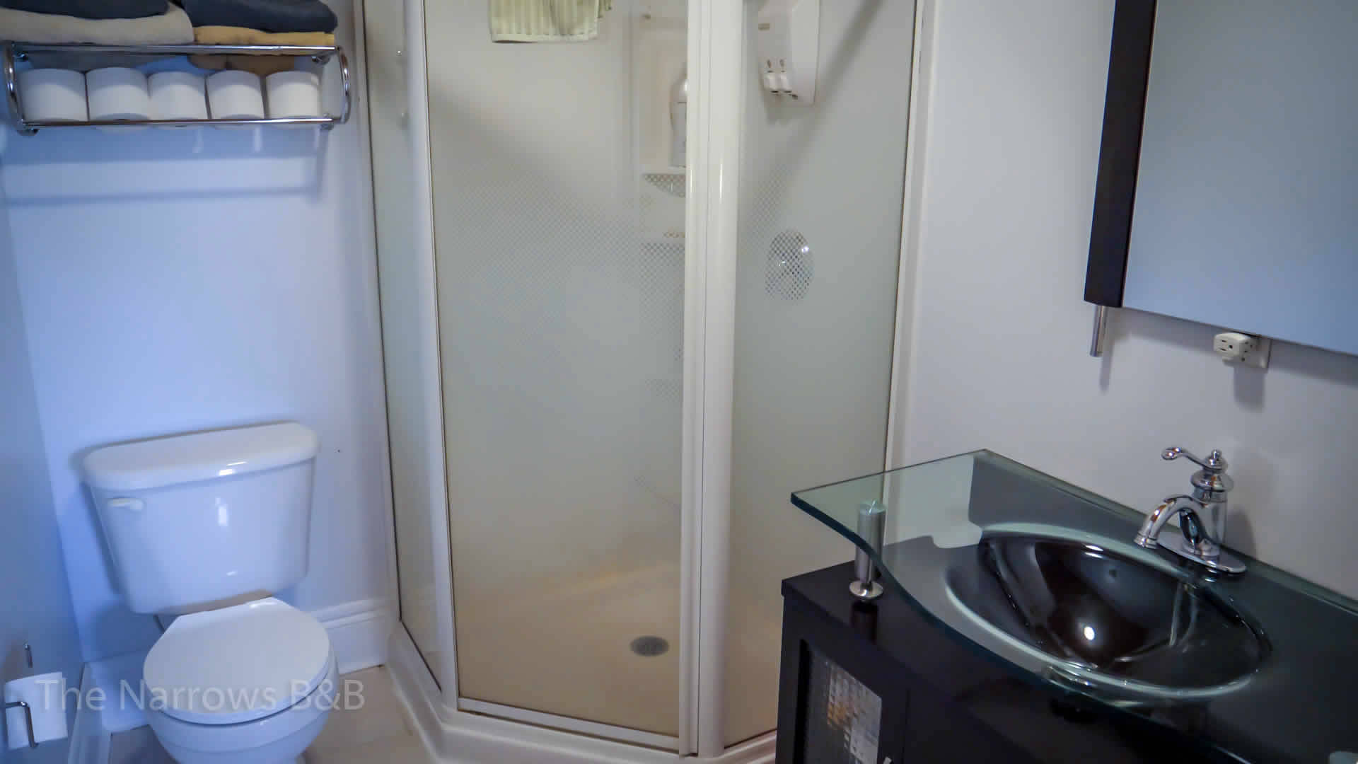 image: interior bathroom shower stall